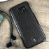 Vaja Wrap Samsung Galaxy S7 Edge Premium Leather Case - Black 1