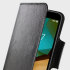 Olixar Leather-Style Vodafone Smart Prime 7 Wallet Case - Black 1