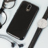 Olixar FlexiShield Moto G4 Plus Gel Case - Solid Black 1