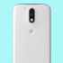 Official Moto G4 Plus Shell Replacement Back Cover - Chalk White 1