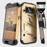 Zizo Bolt Samsung Galaxy S7 Kovakotelo & Vyöklipsi – Kulta 1