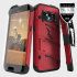 Zizo Bolt Series Samsung Galaxy S7 Tough Case & Belt Clip - Red 1