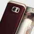 Caseology Envoy Series Galaxy S7 Edge Case - Cherry Oak Leather 1