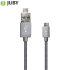 Juby AnyLink 2-in-1 Micro USB Charge & Sync Cable - Space Grey 1