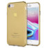 FlexiShield iPhone 7 Gel Case - Goud 1
