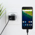 Olixar High Power 2.4A Google Nexus 6P Väggladdare - EU-Plug 1