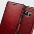 VRS Dandy Leather-Style Samsung Galaxy Note 7 Wallet Case - Wine 1