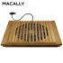 Macally EcoFanPro2 Universal Bamboo Laptop Cooling Stand 1
