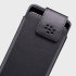 Official Blackberry DTEK50 Leather Swivel Holster Case - Black 1