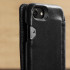 Vaja Wallet Agenda iPhone 7 Premium Leder Case in Schwarz 1