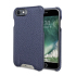 Vaja Grip iPhone 7 Premium Leather Case - Crown Blue / True Blue 1