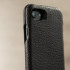 Vaja Ivo Top iPhone 7 Premium Leather Flip Case - Dark Brown 1