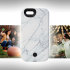 LuMee iPhone 6S / 6 Selfie Light Case - White Marble 1
