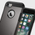 Spigen Tough Armor case voor iPhone 7 - Donker Zilver 1