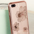 Funda iPhone 7 Plus Crystal Flora 360 - Oro Rosa 1