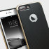 Coque iPhone 7 Plus Olixar X-Duo – Fibres de carbone Or 1