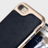 Coque iPhone 8 / 7 Caseology Envoy Series – Cuir Bleu Marine 1