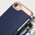 Coque iPhone 8 / 7 Caseology Savoy Series Slider - Bleu Marine 1