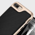 Funda Caseology Envoy iPhone 7 Plus - Fibra Carbono Negra 1