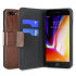 Olixar Lederlook iPhone 8 Plus / 7 Plus Wallet Case - Bruin 1