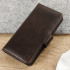 Olixar iPhone 7 Ledertasche Wallet Case in Braun 1
