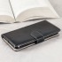 Olixar Leather-Style Huawei Honor 8 Wallet Case - Black / Tan 1