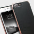 Coque iPhone 7 Plus Olixar X-Duo - Fibre de carbone Or rose 1