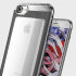 Ghostek Cloak 2 iPhone 7 Aluminium Tough Case - Helder / Zwart 1