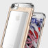 Coque iPhone 7 Ghostek Cloak 2 Aluminium Tough – Transparente / Or 1