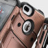 Coque iPhone 7 Plus Zizo Bolt robuste avec clip ceinture – Or rose 1