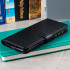 Olixar Leather-Style Motorola Moto Z Wallet Stand Case - Black 1