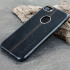 Premium Genuine Leather iPhone 7 Case - Black 1