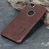 Premium Genuine Leather iPhone 7 Case - Brown 1