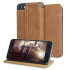 Olixar Slim Genuine Leather Flip iPhone 8 / 7 Wallet Case - Tan 1