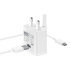 Official Samsung Fast Charging Adapter & Micro USB Cable - White 1