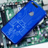 Cruzerlite Bugdroid Circuit Google Pixel Hülle in Blau 1