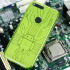 Cruzerlite Bugdroid Circuit Google Pixel XL Case - Green 1
