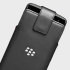 Étui officiel BlackBerry DTEK60 en cuir avec clip ceinture – Noir 1