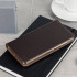 Olixar Genuine Leather Huawei Mate 9 Executive Wallet Case - Brown 1