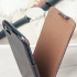 Caseual Genuine Leather iPhone 7 Flip Cover - Italian Mocha 1