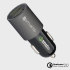 4Smarts Rapid Qualcomm 2.0 Dual USB Car Charger - Grey 1