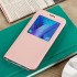 Original Samsung Galaxy A5 2017 Tasche S View Premium Cover in rosa 1