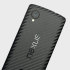 Skin Google Nexus 5 Easyskinz Fibre de Carbone 3D - Noir 1