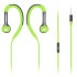 Promate Natty In-Ear Sports Headphones with Ear Hooks - Green 1