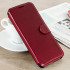 VRS Design Dandy Leren-stijl Samsung Galaxy S8 Wallet Case - Rood 1