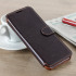 VRS Design Dandy Leather-Style Galaxy S8 Plus Wallet Case - Bruin 1