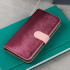 Hansmare Calf Samsung Galaxy A3 2017 Wallet Case - Pink 1