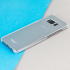 Official Samsung Galaxy S8 Clear Cover Case - Silver 1