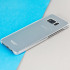 Official Samsung Galaxy S8 Plus Clear Cover Case - Silver 1