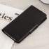 Olixar Lederen Stijl Moto G5 Plus Portemonnee Case - Zwart 1